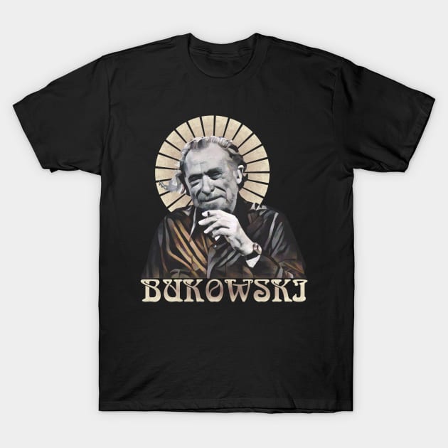 Charles Bukowski T-Shirt by Renegade Rags